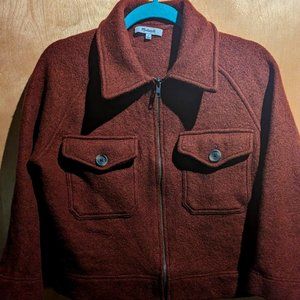 Womens Madewell Wool Short Jacket-S